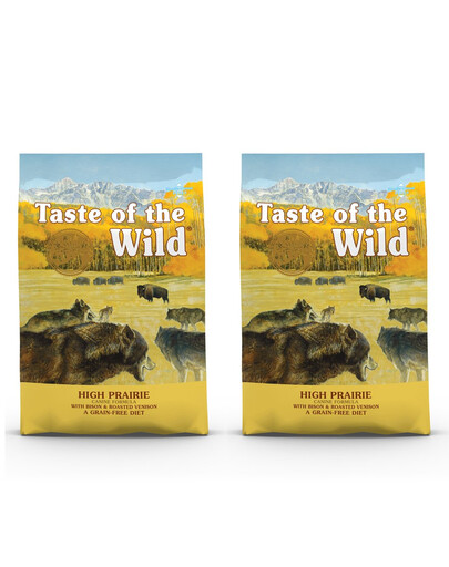 TASTE OF THE WILD High Prairie 2 x 12,2 kg