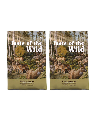 TASTE OF THE WILD Pine Forest 24,4 kg 2 x 12,2 kg