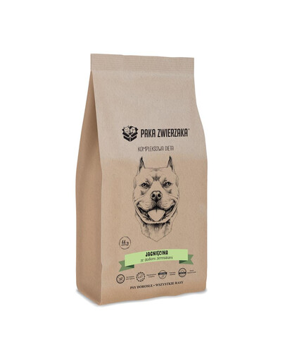 PAKA ZWIERZAKA Agneau et patates douces 2 kg de croquettes pour chiens adultes