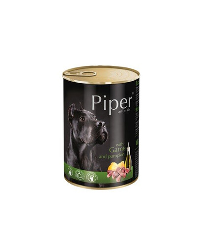 DOLINA NOTECI PIPER - pâtée de venaison et potiron pour chiens adultes - 400 g