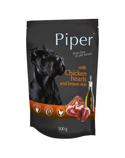 DOLINA NOTECI PIPER - pâtée de cœur de poulet et riz pour chiens adultes - 500 g