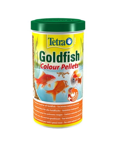 TETRA Alimentation Pond Goldfish Colour Pellets 1 L