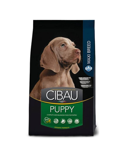 CIBAU Maxi Puppy 12 + 2 kg FREE