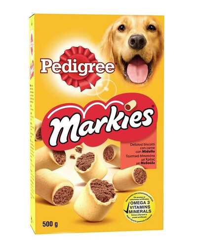 PEDIGREE Markies - biscuits croquants pour chiens - 12x500 g