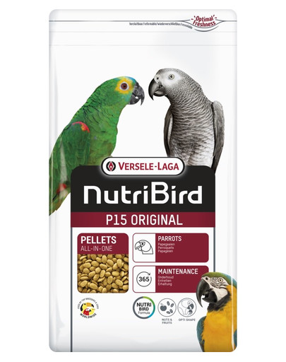 VERSELE-LAGA NutriBird P15 Original pellets aliment d'entretien pour perroquets 1 kg
