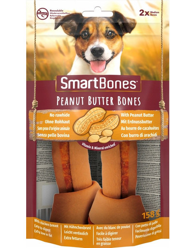 SMART BONES Peanut Butter Medium 2 pcs.