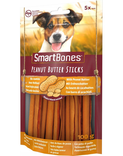 SMART BONES Peanut Butter Sticks 5 pcs.