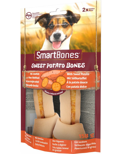 SMART BONES Sweet Potato Bones Medium 2 pcs.