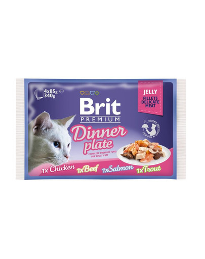 BRIT Premium Fillet dinner plate mix  52 x 85 g