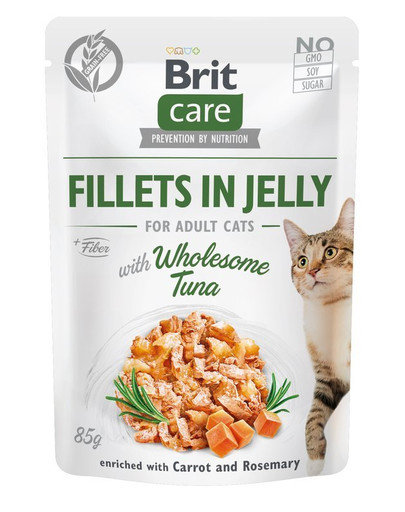 BRIT Care Fillets in Jelly Wholesome Tuna 24 x 85 g