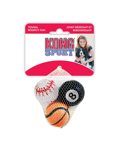 KONG Sport Balls Assorted  (3pack) S