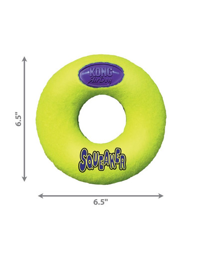 KONG AirDog Squeaker Donut medium 12 cm