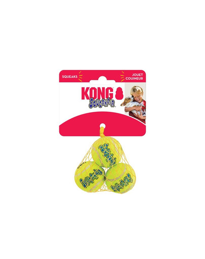 KONG  SqueakAir Balls x-small 3art 4cm ast5