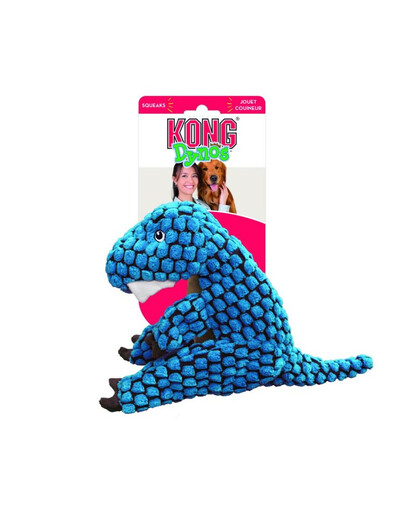 KONG Dynos T-Rex Blue S