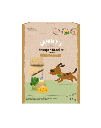 BOSCH SAMMY’S Friandises pour chiens 1 kg fromage et épinards