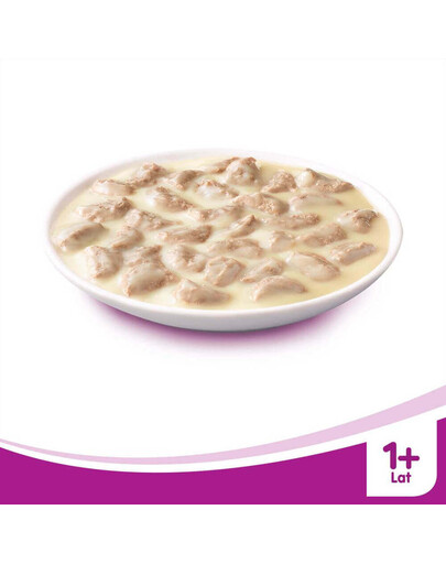 WHISKAS Soupe crémeuse au poulet 85g x28
