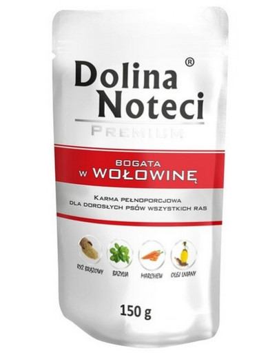 DOLINA NOTECI Premium Riche en viande de bœuf 150g