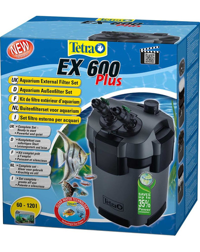 TETRA External Filter Ex 800 Plus-Filtre externe pour aquarium 100-300l