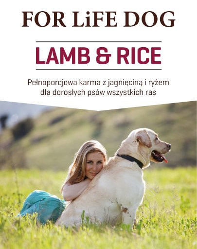 FITMIN Dog For Life Lamb & Rice 3 kg