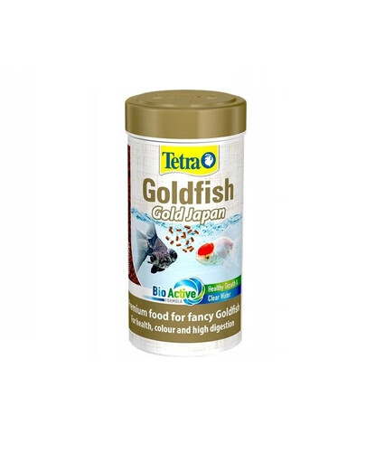 TETRA Goldfish Gold Japan - Granulés de qualité supérieure pour poissons rouges tropicaux et exotiques - 250 ML