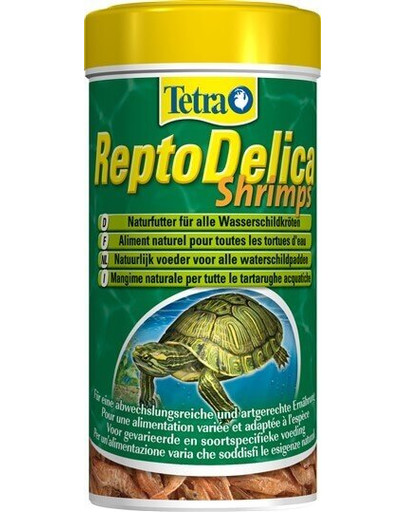TETRA Reptodelica Shrimps 1 l Snack pour les tortues aquatiques