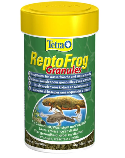 TETRA ReptoFrog Granules - Granulés pour tortues aquatiques - 100 ML