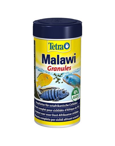 TETRA Malawi Granules - nourriture pour cichlidés et poissons d'ornement - 250 ML