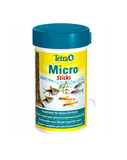 TETRA Micro Sticks 100 ml Bâtonnets de nourriture pour poissons tropicaux