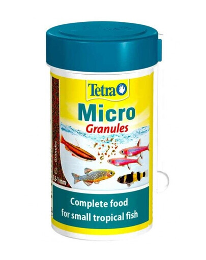 TETRA Micro Granules - Granulés pour poissons tropicaux - 100 ML