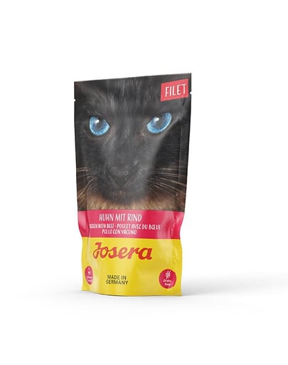 JOSERA Filet de poulet au bœuf 16 x 70 g