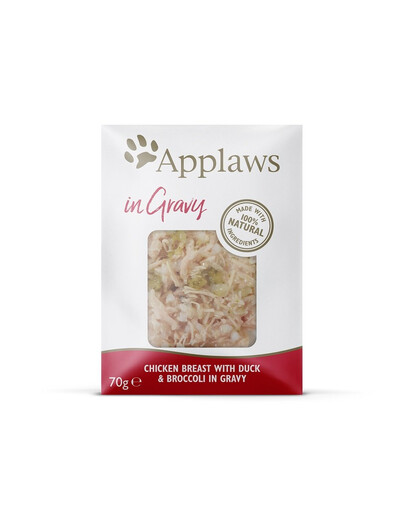 APPLAWS Sachet de blanc de poulet au canard et gelée de quinoa 70 g
