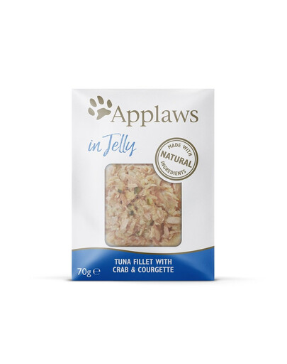 APPLAWS Sachet de thon au crabe et courgettes 70 g