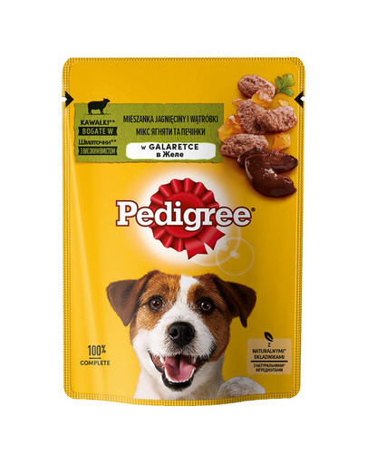 PEDIGREE Adult nourriture humide pour chiens en gelée 24 sachets de 100 g