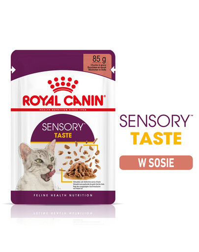 ROYAL CANIN Sensory Taste en sauce 12x85g