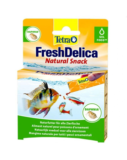 TETRA FreshDelica Daphnia 48 g daphnia gel treat for fish
