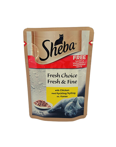 SHEBA Mini Poulet Echantillon 50 g