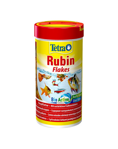 TETRA Rubin 100 ml Les flocons colorants pour poissons tropicaux peuvent