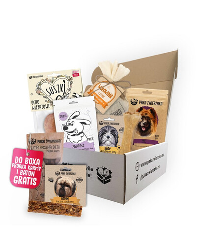PAKA ZWIERZAKA BOX mix de friandises pour votre chien