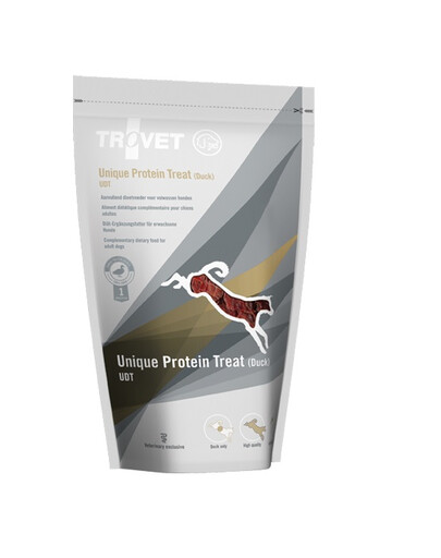 TROVET Unique Protein Treat Duck UDT friandises fonctionnelles pour chien 125 g