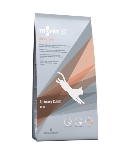 TROVET Urinary Calm UCD Cat - pour chats pour prévenir la formation de struvite - 3 kg