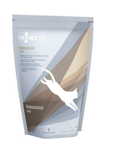 TROVET Intestinal FRD - Nourriture pour chats souffrant de troubles intestinaux - 500 g