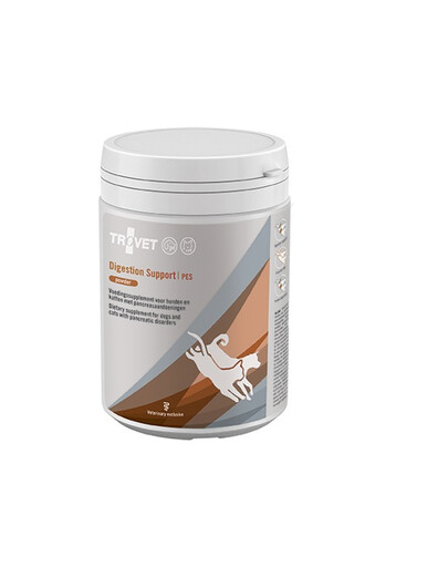 TROVET Digestion Support PES Dog&Cat - complément alimentaire pour chiens/chats destiné à soutenir une mauvaise digestion en cas de maladies du pancréas - 200 g