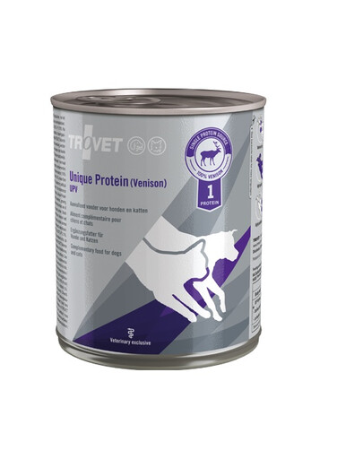 TROVET Unique Protein Venison UPV Dog&Cat venaison 800 g