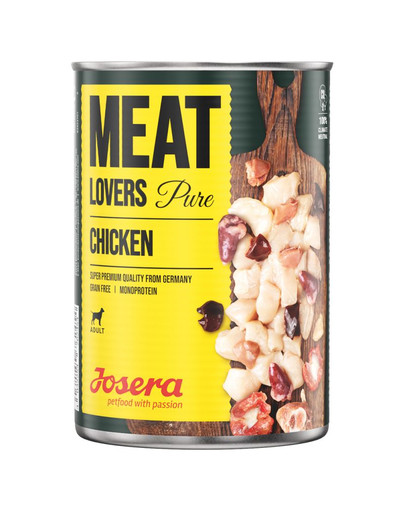JOSERA Meatlovers Pure Poulet 6x400 g