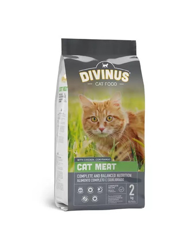 DIVINUS Cat Meat pour chats adultes 2kg