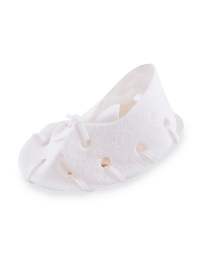 MACED Friandise chaussure blanche 20 cm