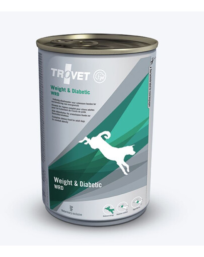 TROVET Dog Weight & Diabetic WRD 400 g