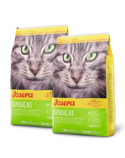 JOSERA SensiCat pour les chats sensibles 20 kg (2 x 10 kg)