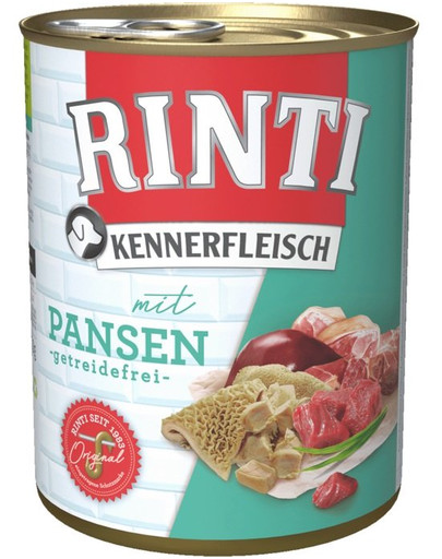 RINTI Kennerfleisch Rumen - avec rumen - 800 g