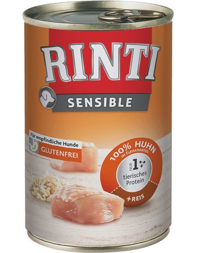 RINTI Sensible - Poulet et riz - 400 g